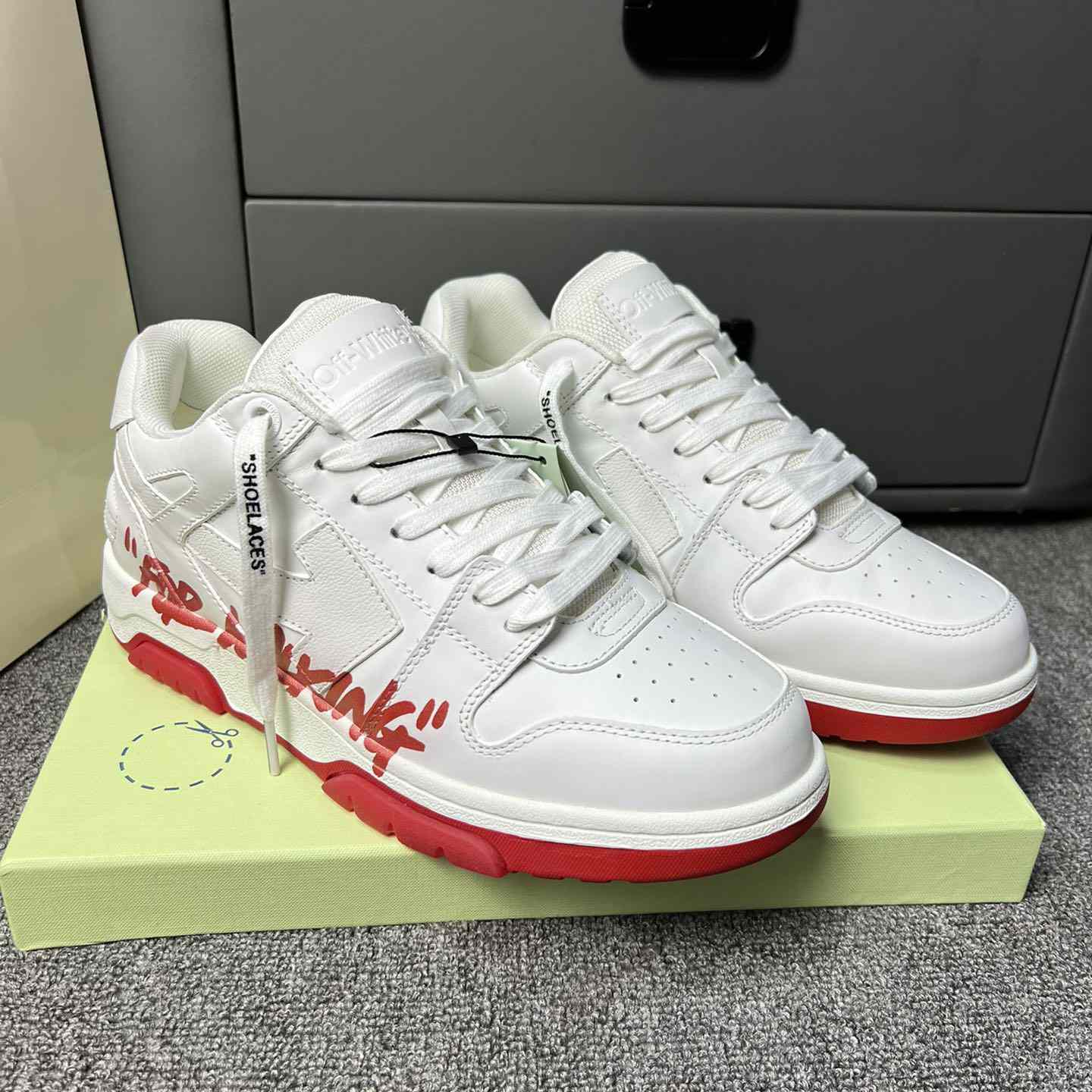 Off White Out Of Office Sneakers  - DopestKickz