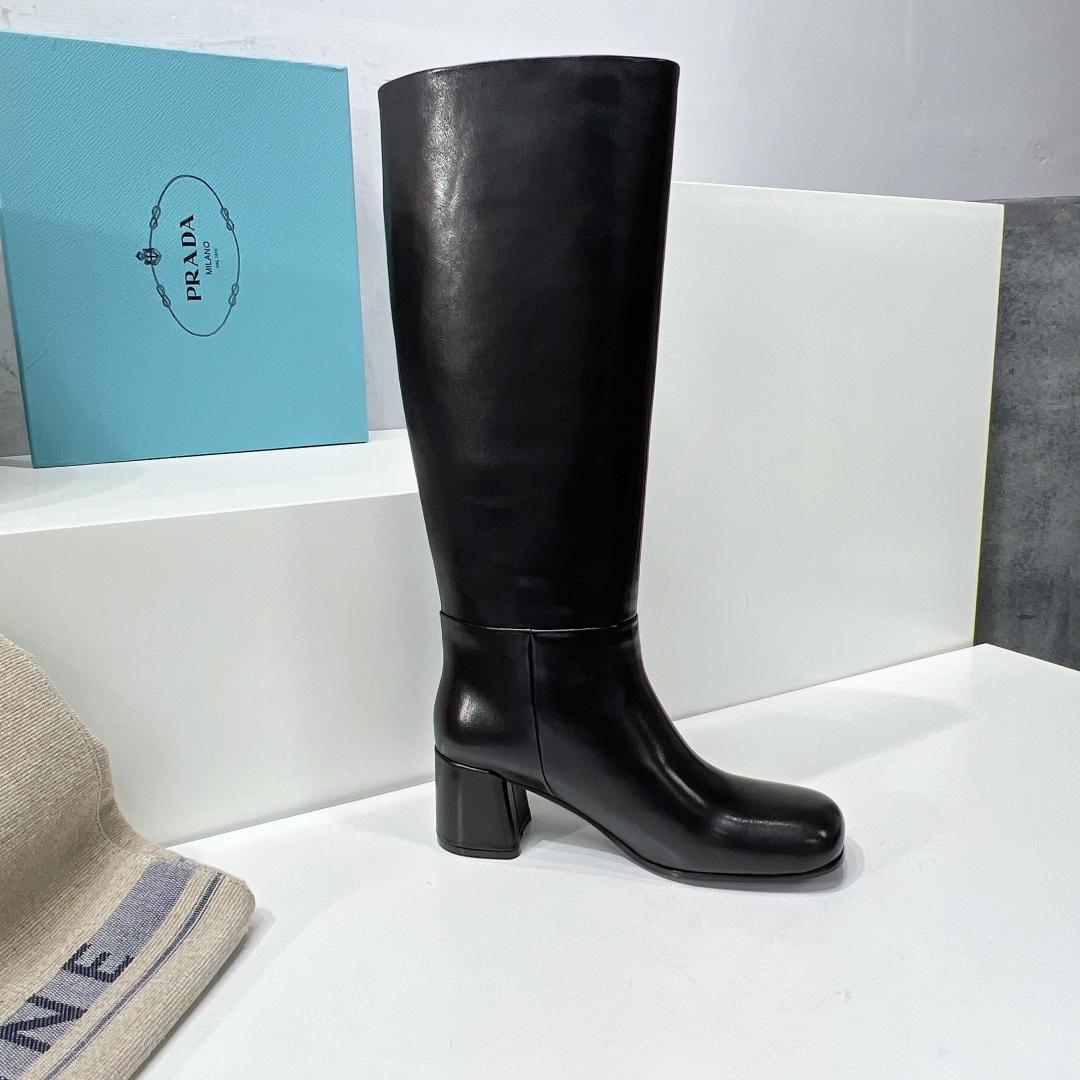 Prada Leather Boots - DopestKickz