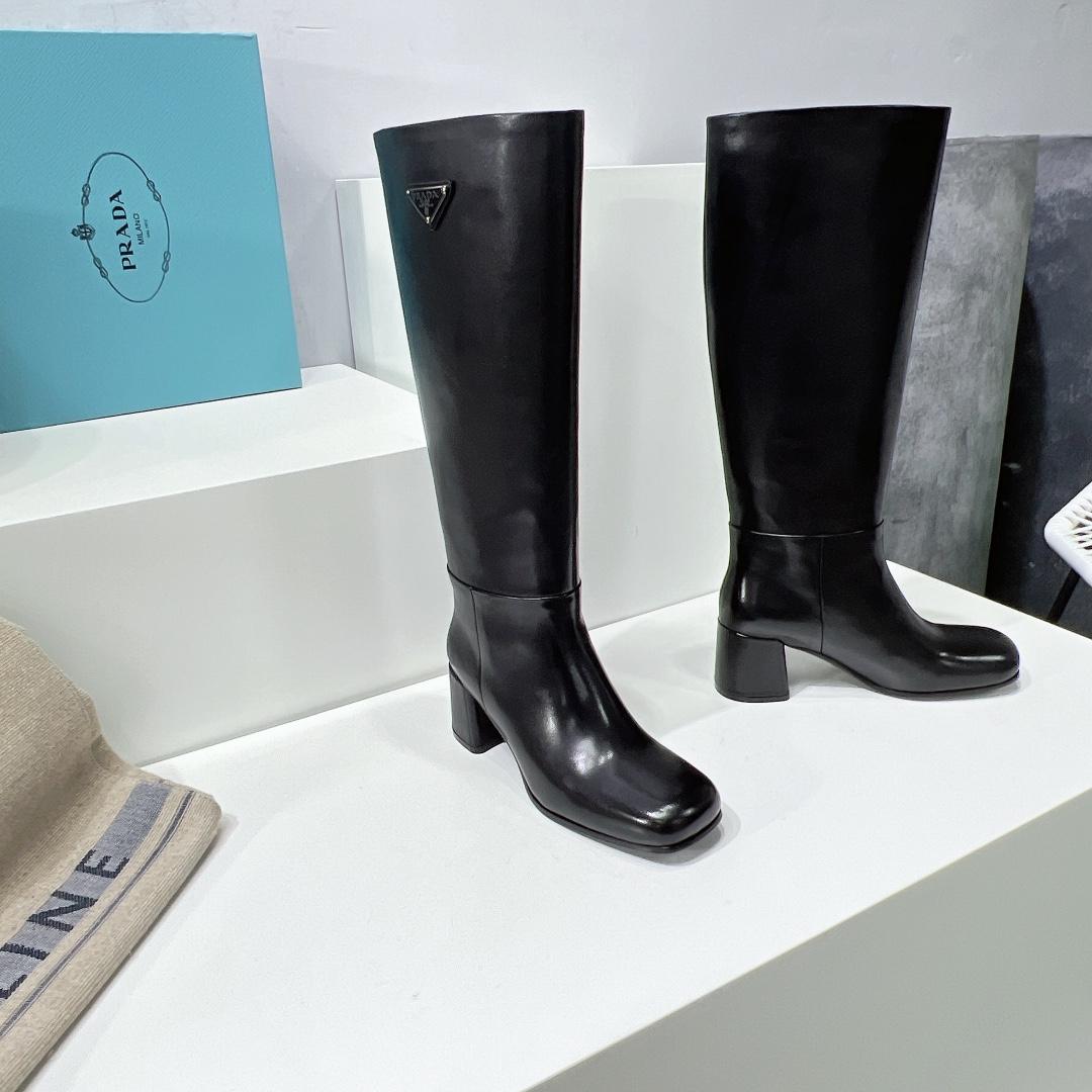 Prada Leather Boots - DopestKickz