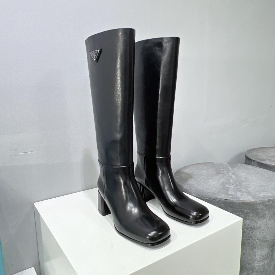 Prada Leather Boots - DopestKickz