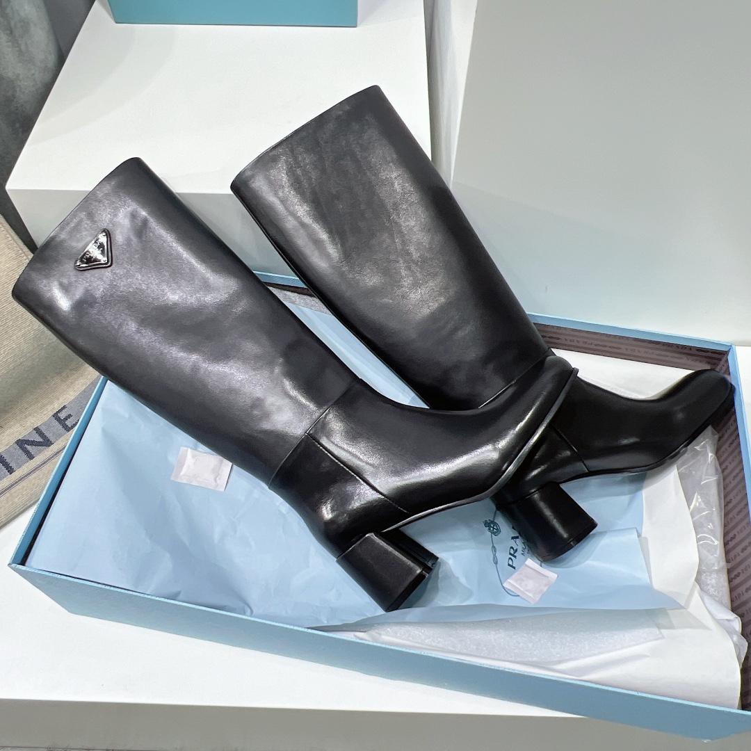 Prada Leather Boots - DopestKickz