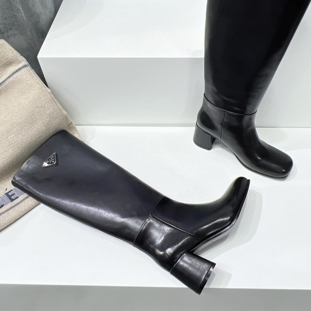 Prada Leather Boots - DopestKickz
