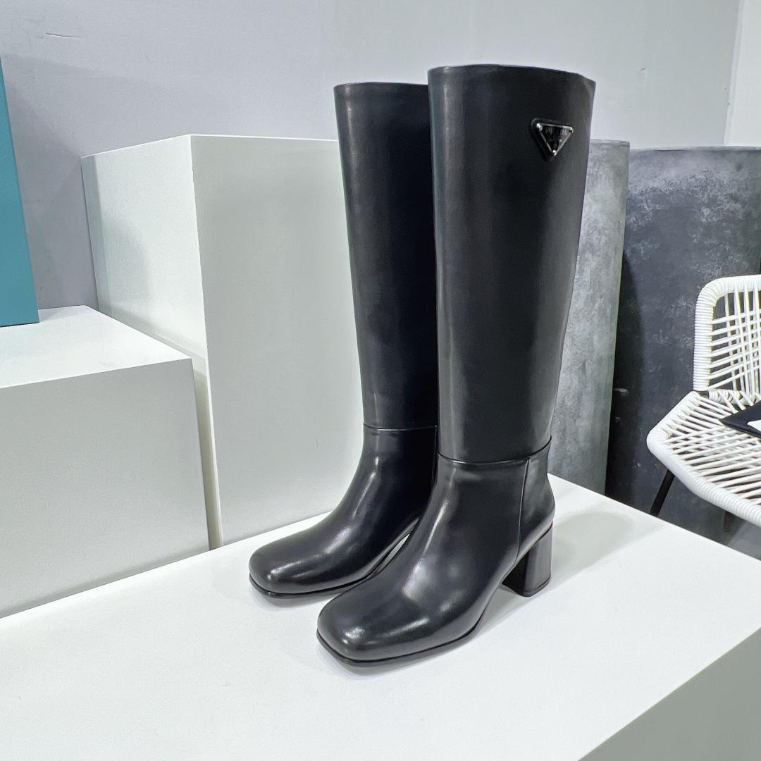 Prada Leather Boots - DopestKickz
