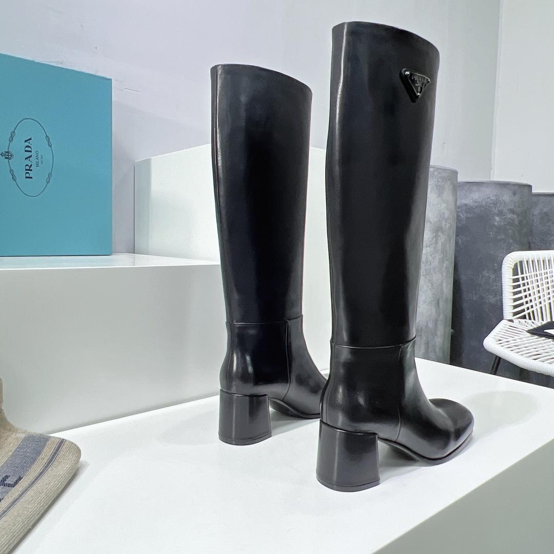 Prada Leather Boots - DopestKickz