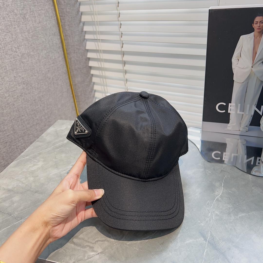 Prada Re-nylon Baseball Cap - DopestKickz