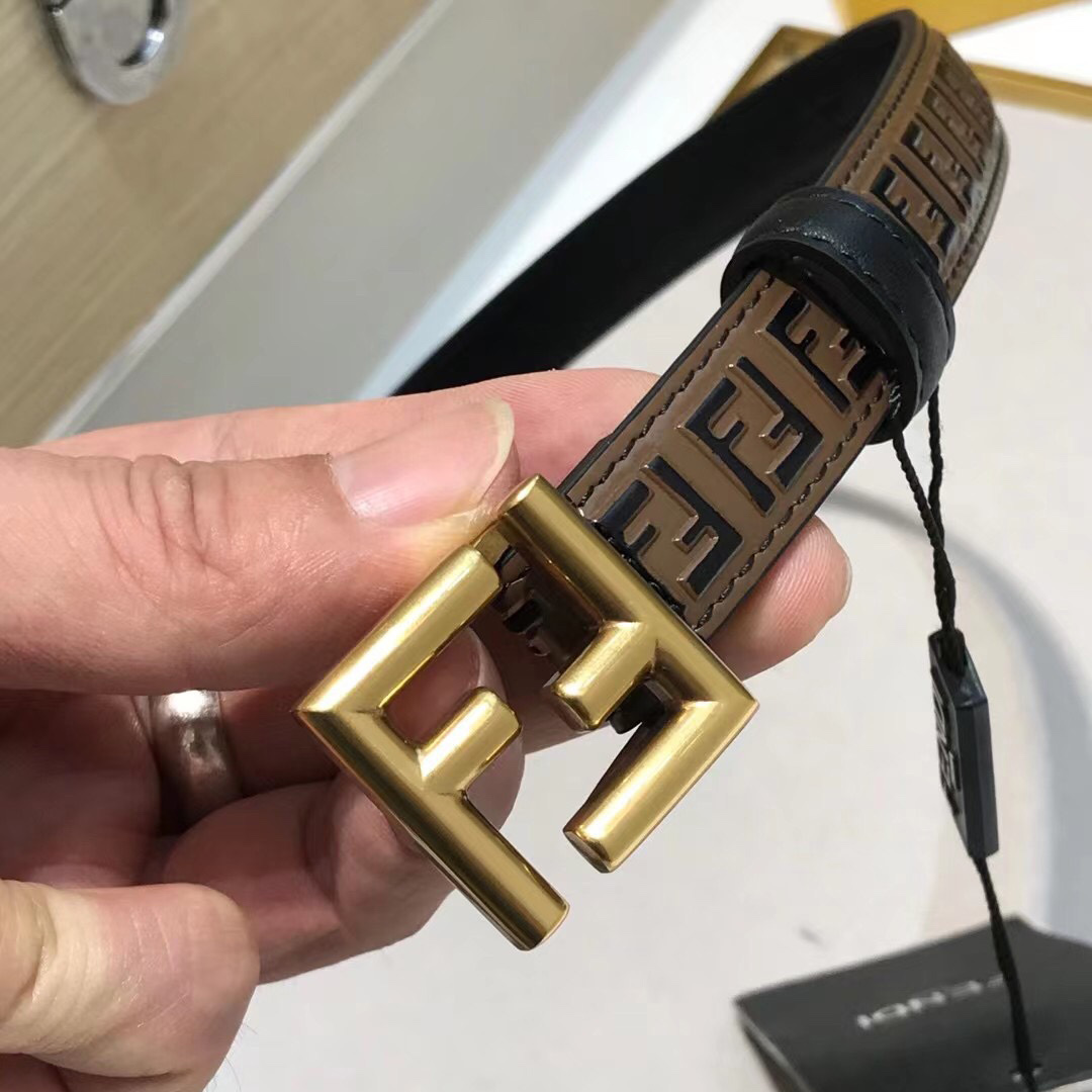 Fendi FF Belt   20mm - DopestKickz