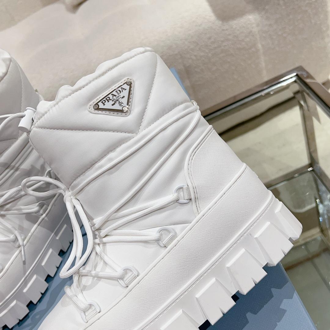Prada Nylon Gabardine Après Ski Booties - DopestKickz