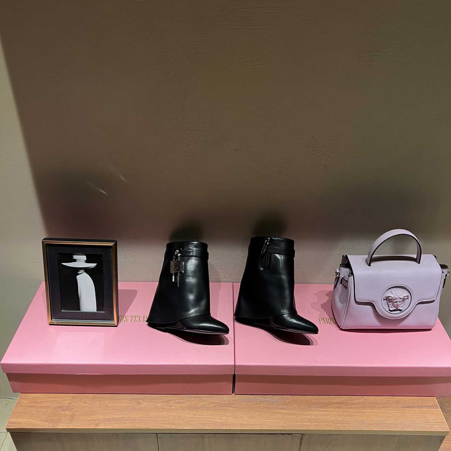 Givenchy Shark Lock Ankle Boots In Leather - DopestKickz