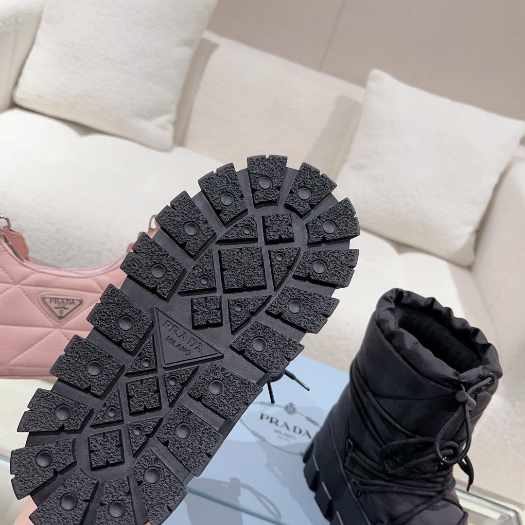 Prada Nylon Gabardine Après-ski Boots - DopestKickz