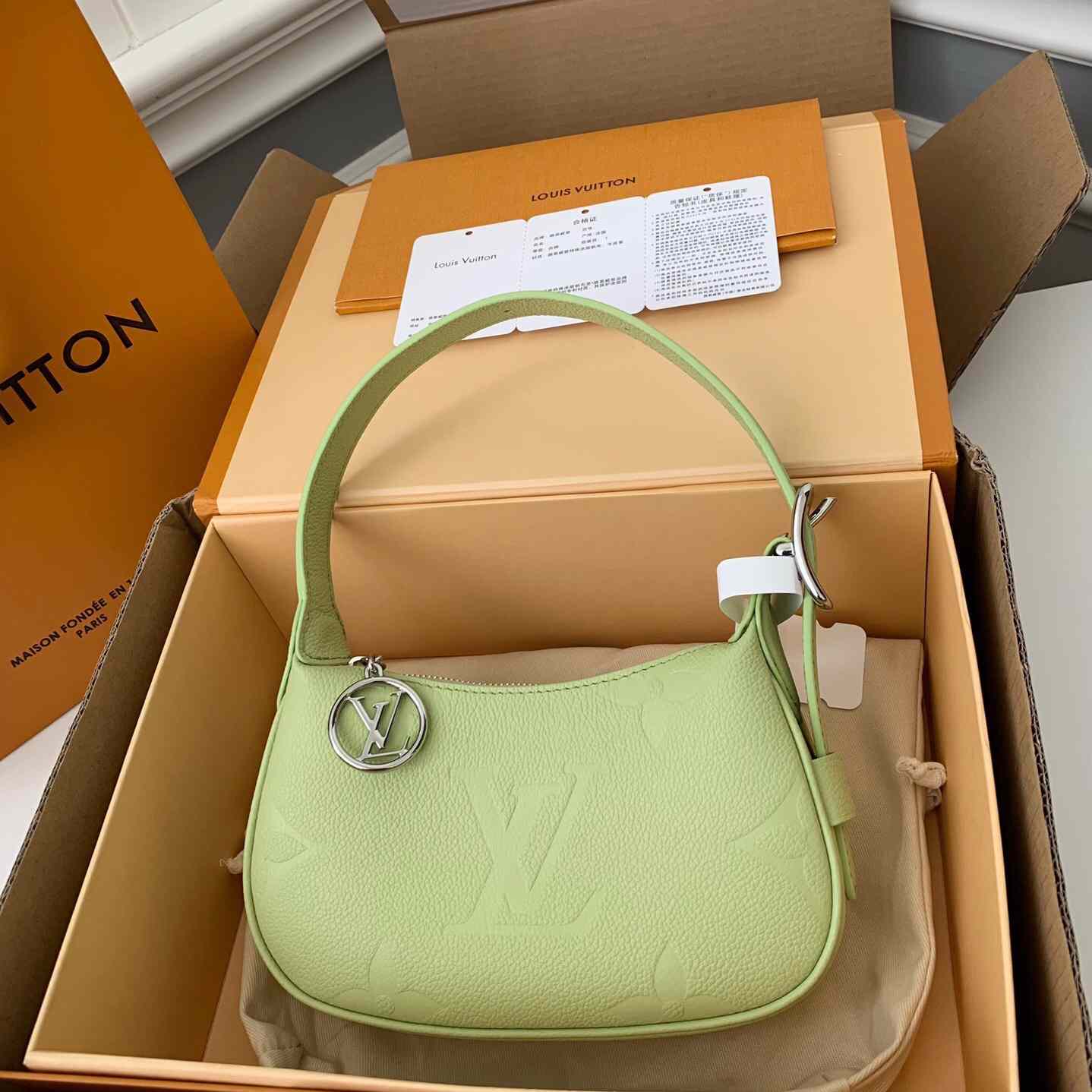 Louis Vuitton Mini Moon Monogram Empreinte (20.5*11*5cm)     M82425 - DopestKickz