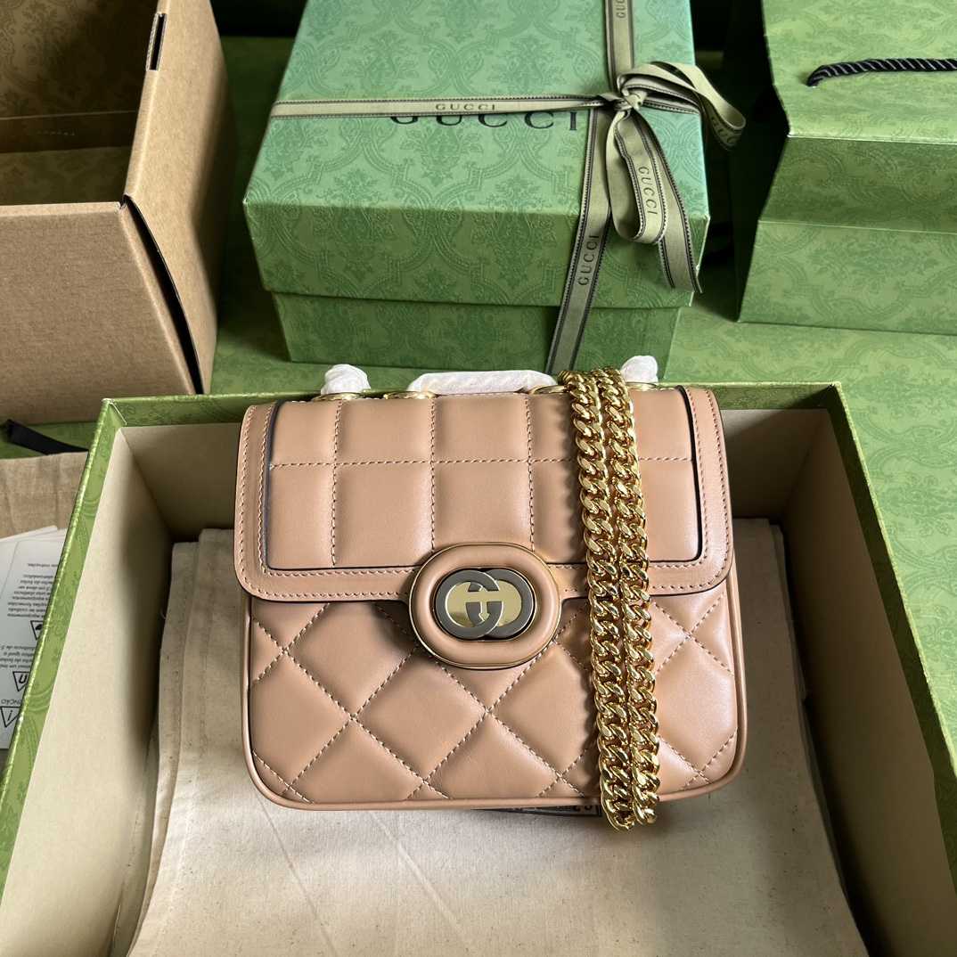 Gucci Deco Mini Shoulder Bag (18-14.5-8cm) - DopestKickz