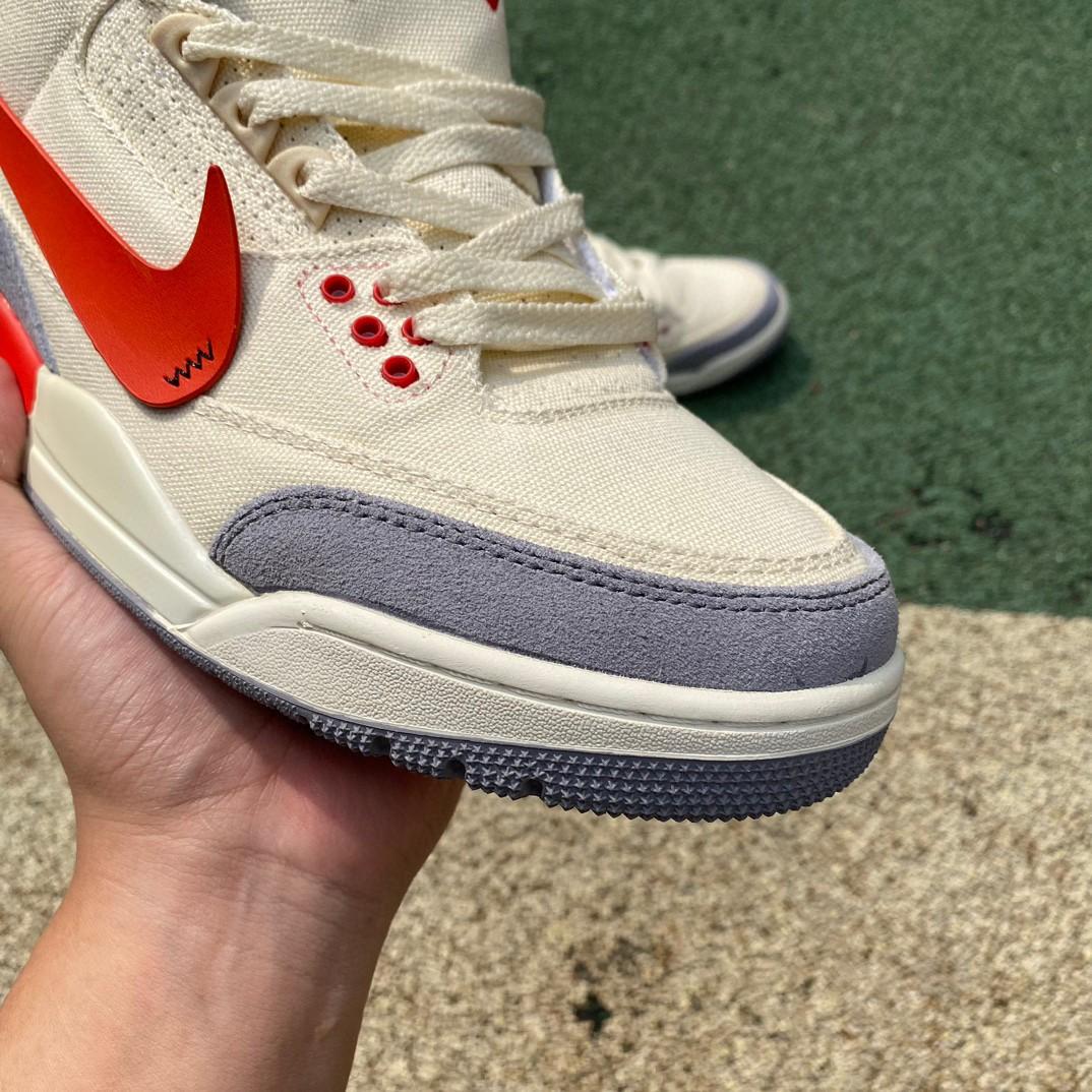 OFF-WHITE x Air Jordan 3 AJ3 Sneakers     DH7139-100 - DopestKickz
