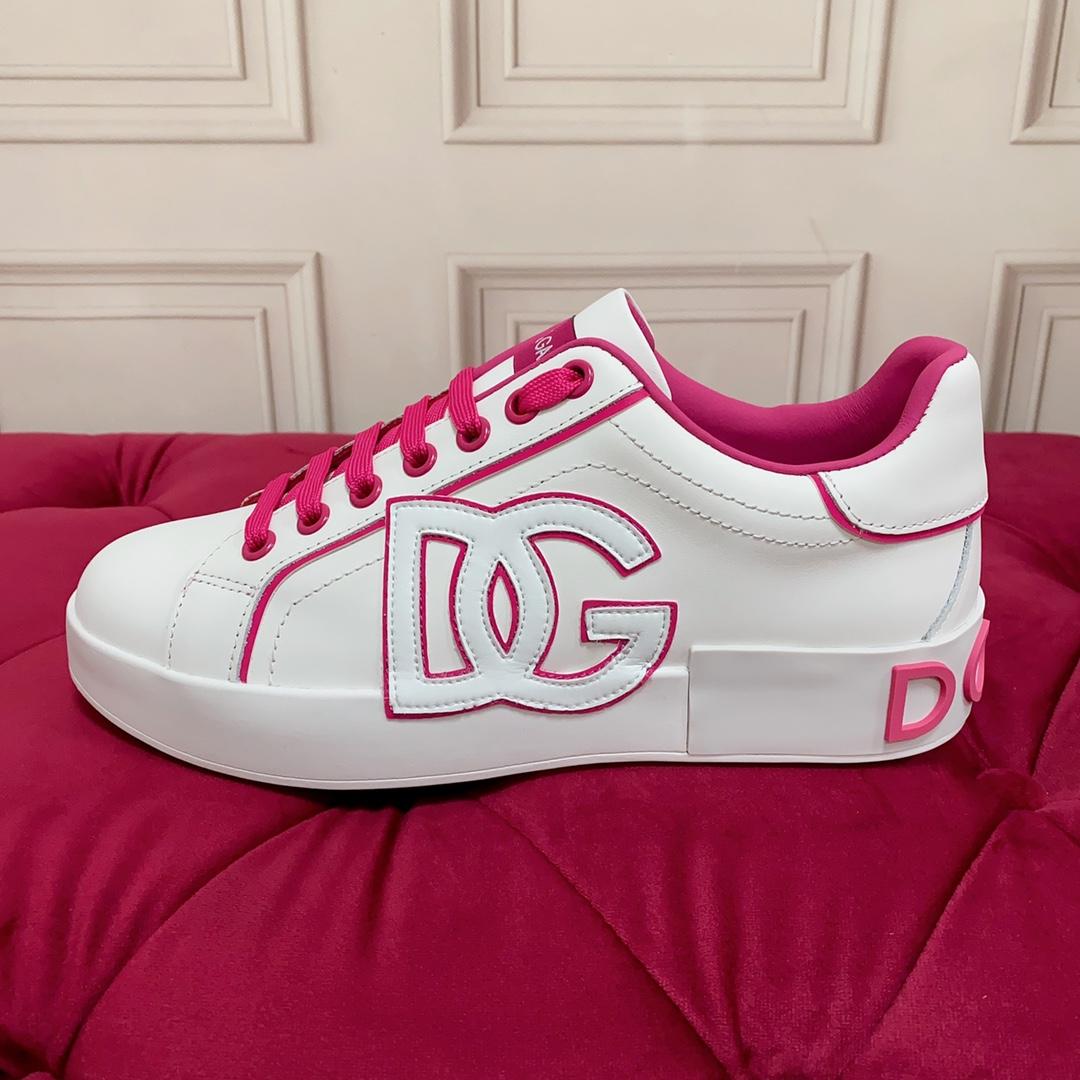 Dolce & Gabbana Calfskin Portofino Sneakers - DopestKickz