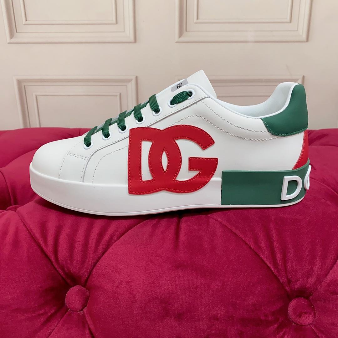 Dolce & Gabbana Calfskin Portofino Sneakers - DopestKickz