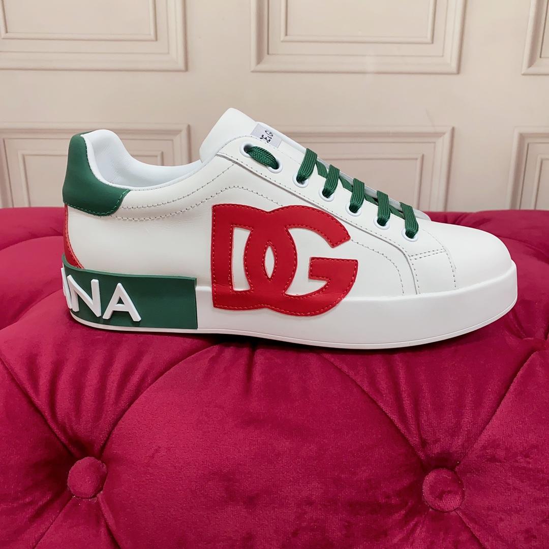 Dolce & Gabbana Calfskin Portofino Sneakers - DopestKickz