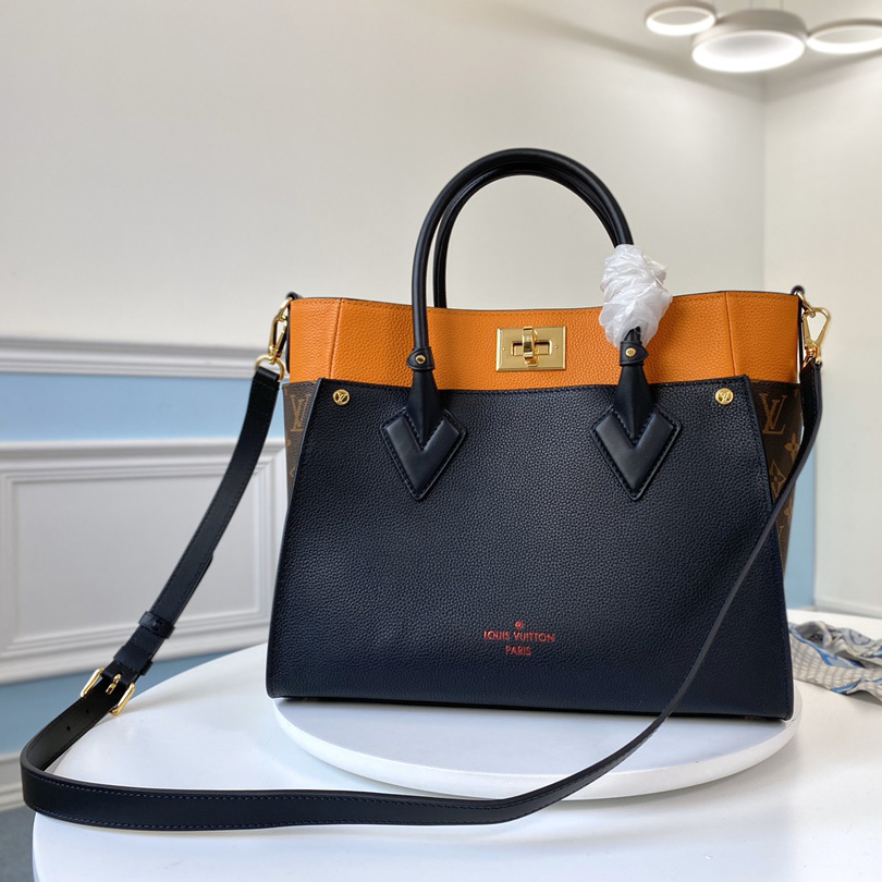 Louis Vuitton On My Side MM Tote Bag (30.5-24.5-14cm)   M53823 - DopestKickz