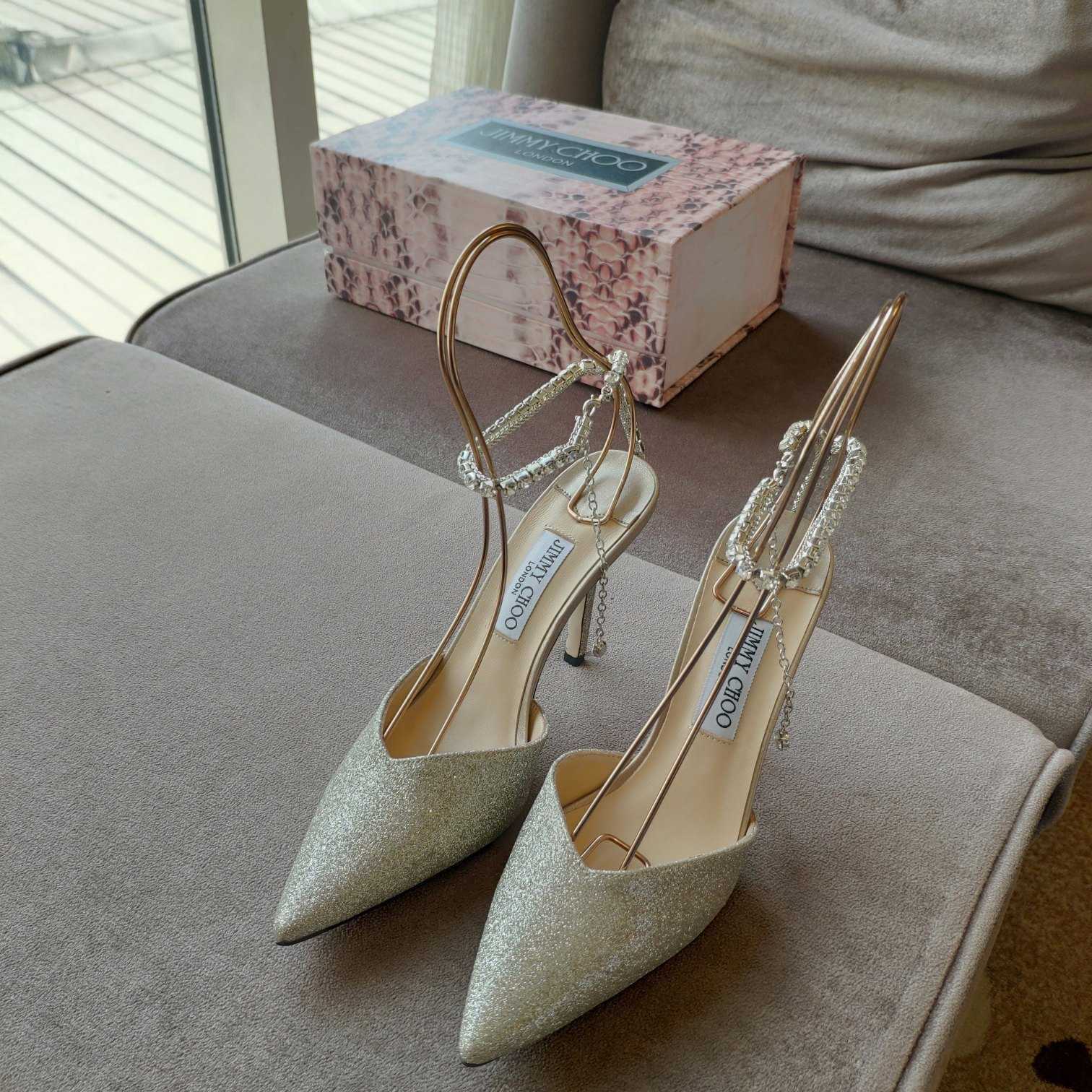 Jimmy Choo Saeda 100 - DopestKickz