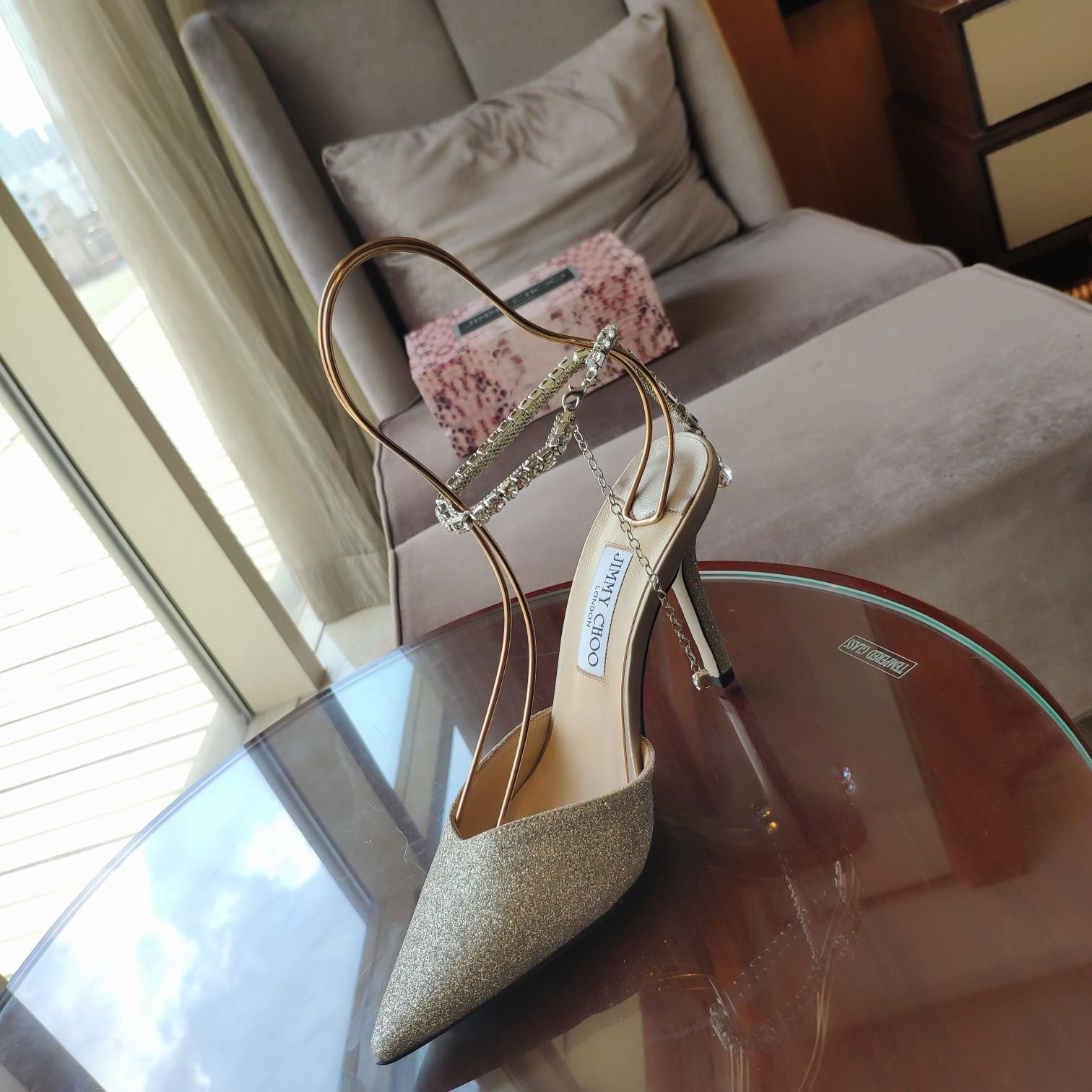 Jimmy Choo Saeda 100 - DopestKickz