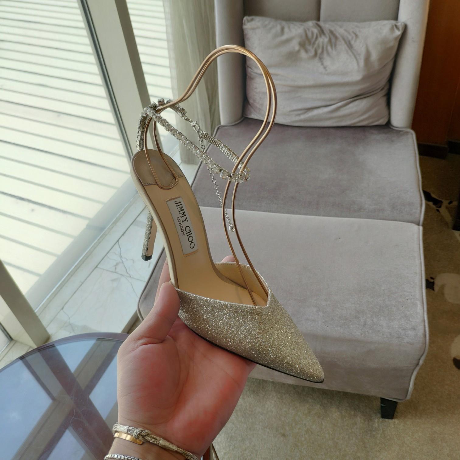 Jimmy Choo Saeda 100 - DopestKickz