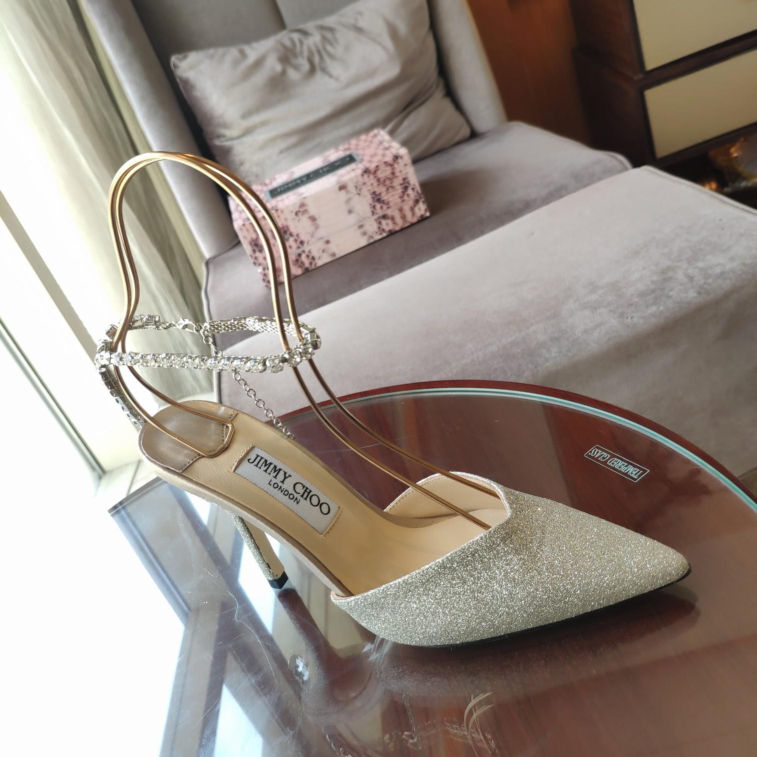 Jimmy Choo Saeda 100 - DopestKickz