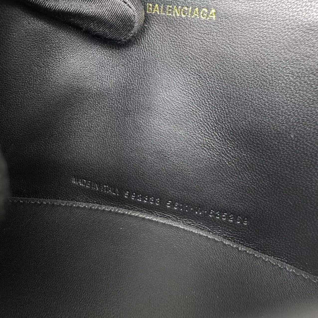 Balenciaga Hourglass Small Handbag In Black (19x8x21cm) - DopestKickz