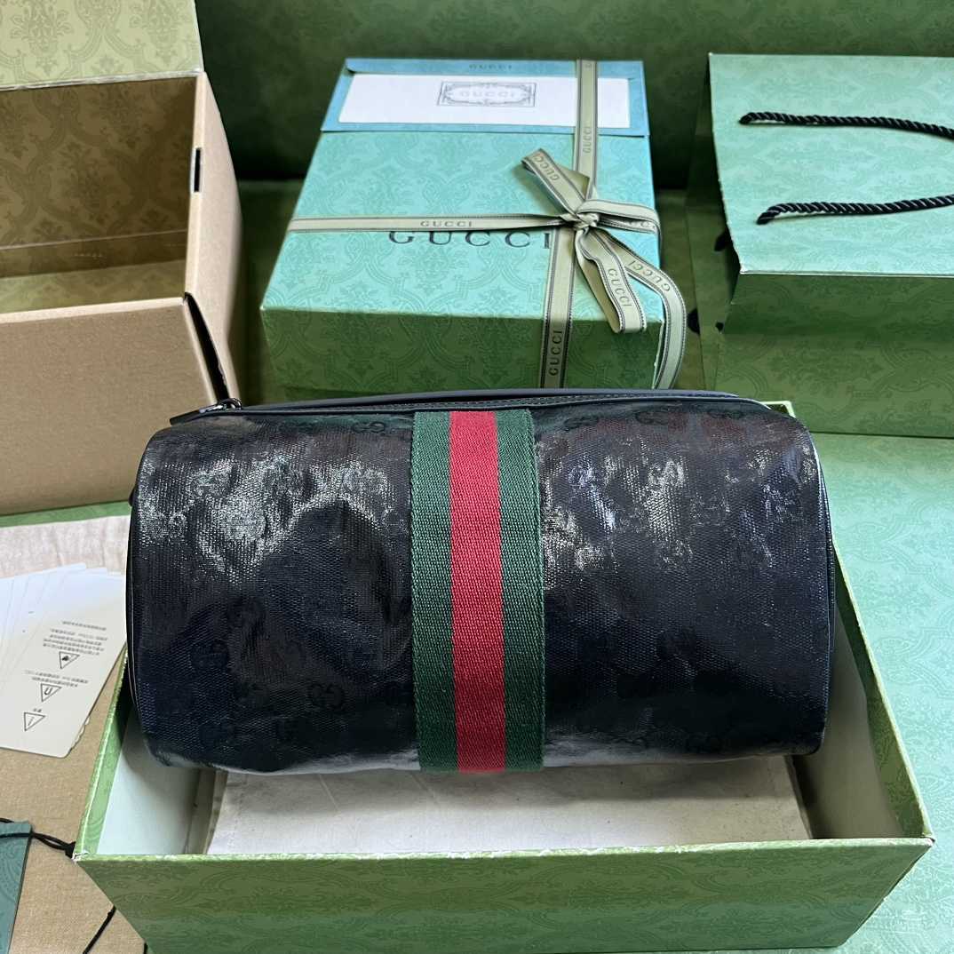 Gucci Toiletry Case With Web (25.5x 13x 13cm) - DopestKickz