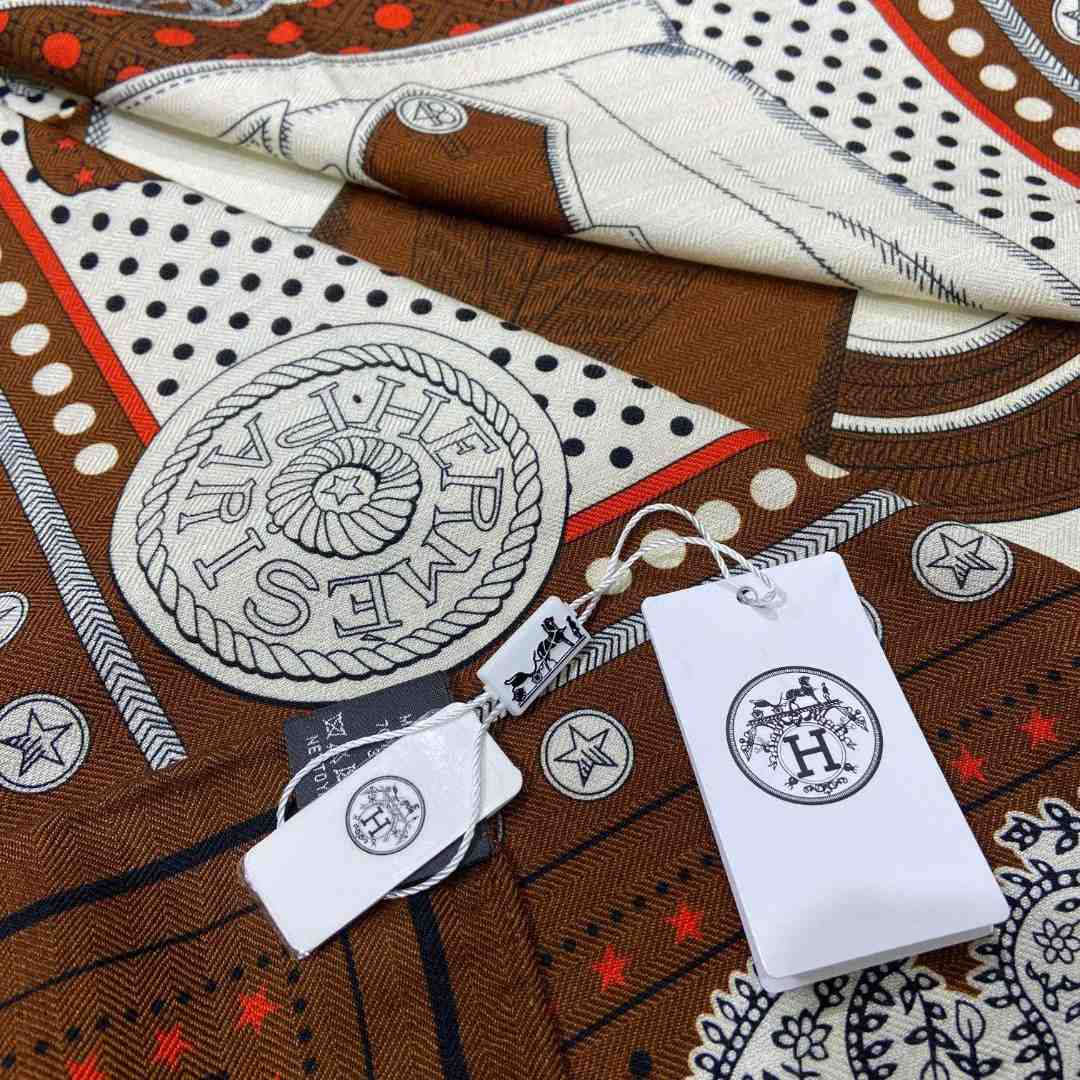 Hermes Zouaves et Dragons Bandana Shawl 140 - DopestKickz
