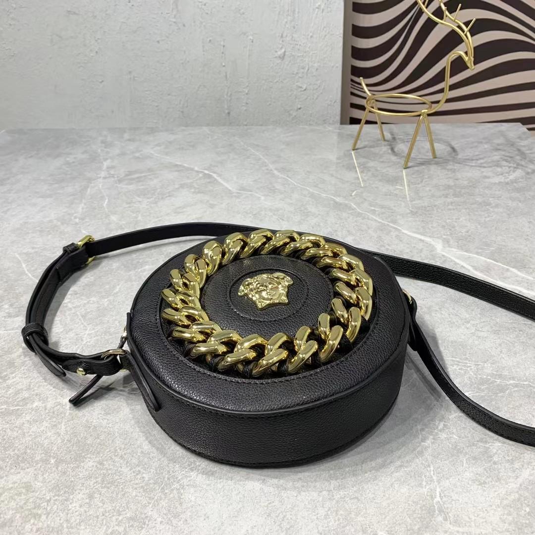  Versace Women's Red Nappa Leather Medusa Evening Bag  (19-19-5cm) - DopestKickz