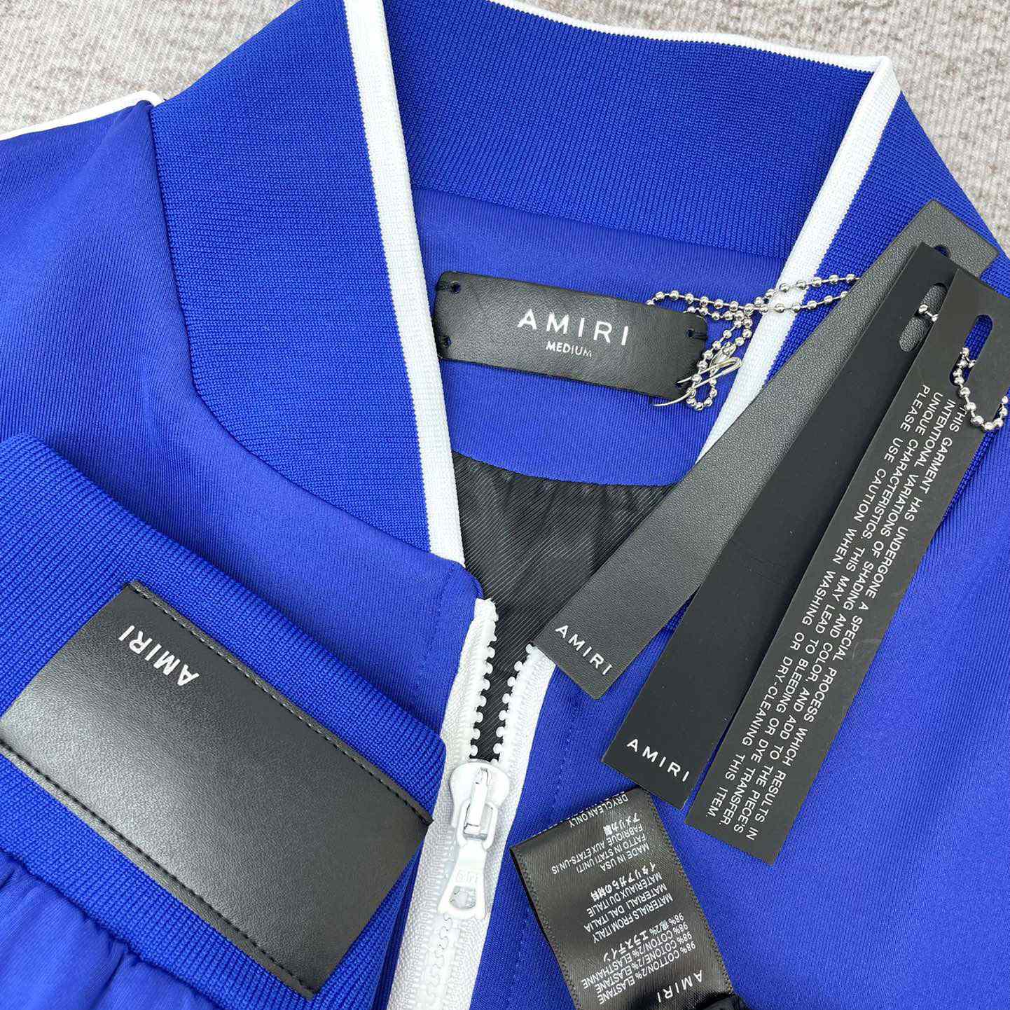 Amiri Bones Varsity Jacket - DopestKickz