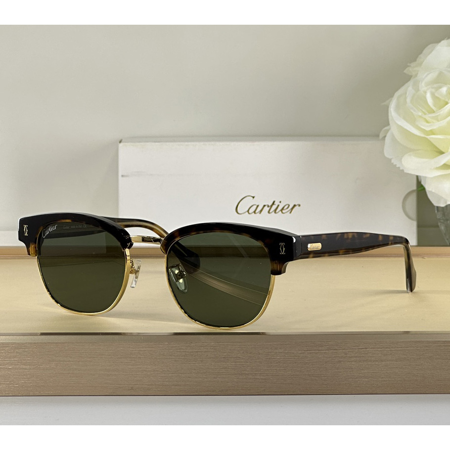 Cartier D-Frame Tortoiseshell Acetate Sunglasses   CT0366 - DopestKickz