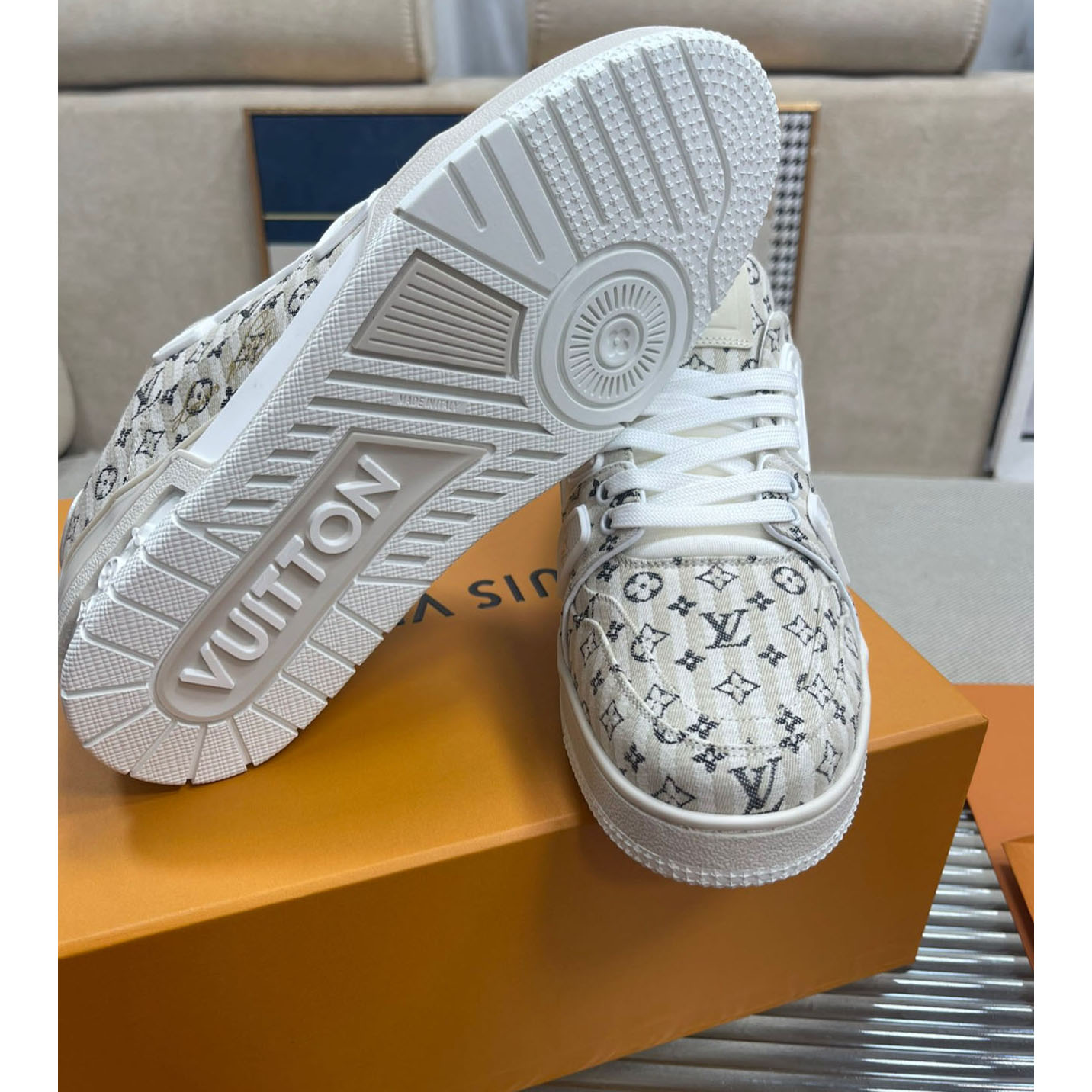 Louis Vuitton LV Trainer Sneaker          - DopestKickz