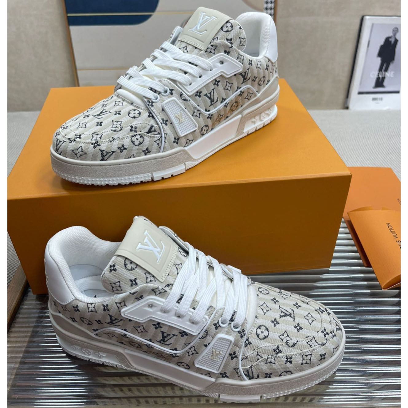 Louis Vuitton LV Trainer Sneaker          - DopestKickz