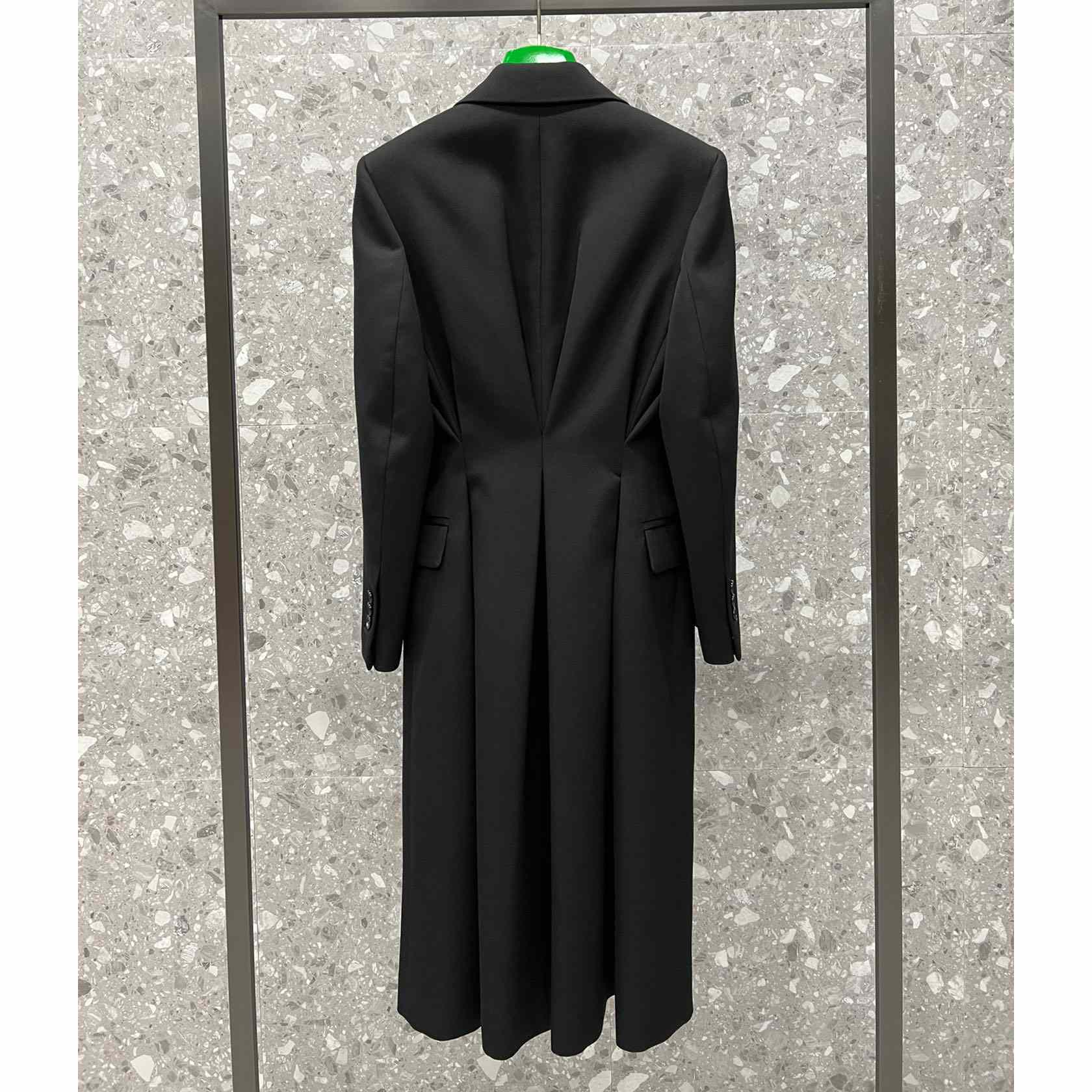 Bottega Veneta Compact Wool Coat - DopestKickz