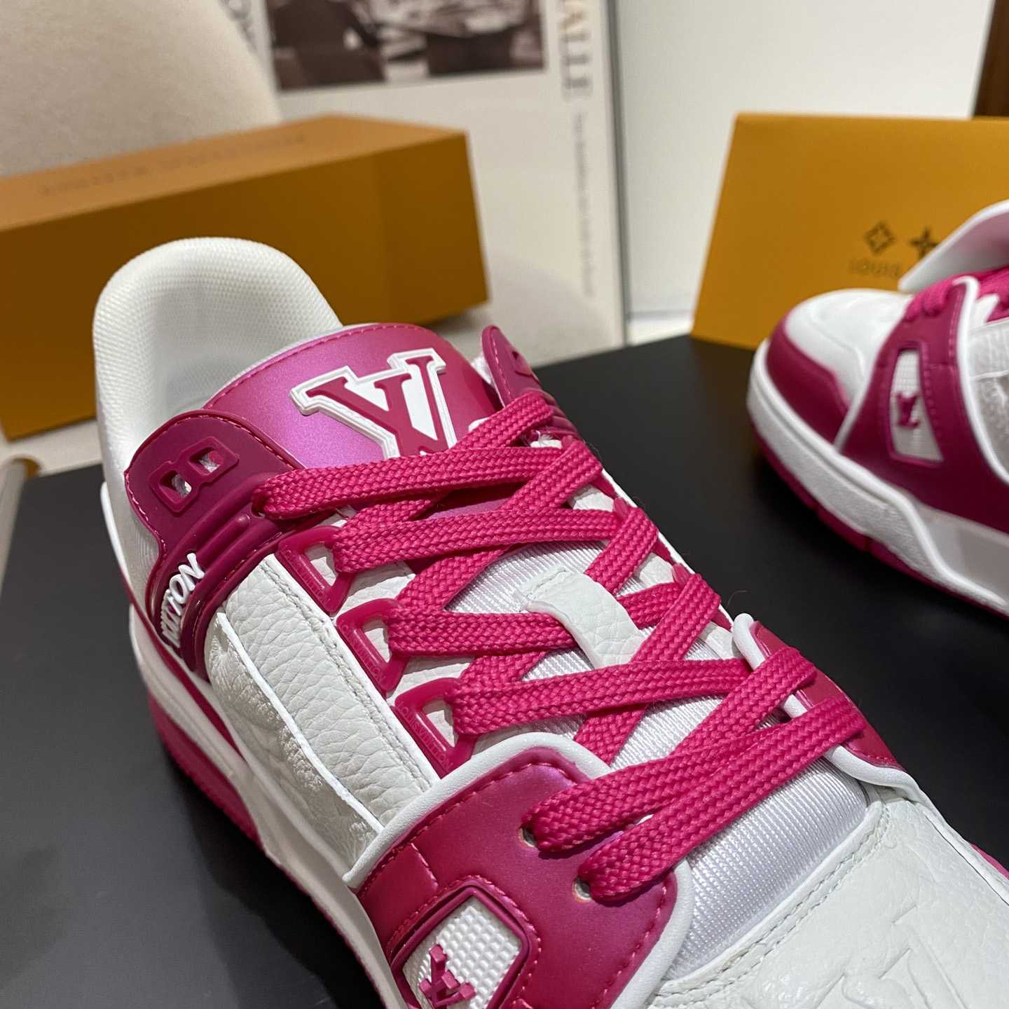 Louis Vuitton LV Trainer Sneaker         1ABOEY - DopestKickz