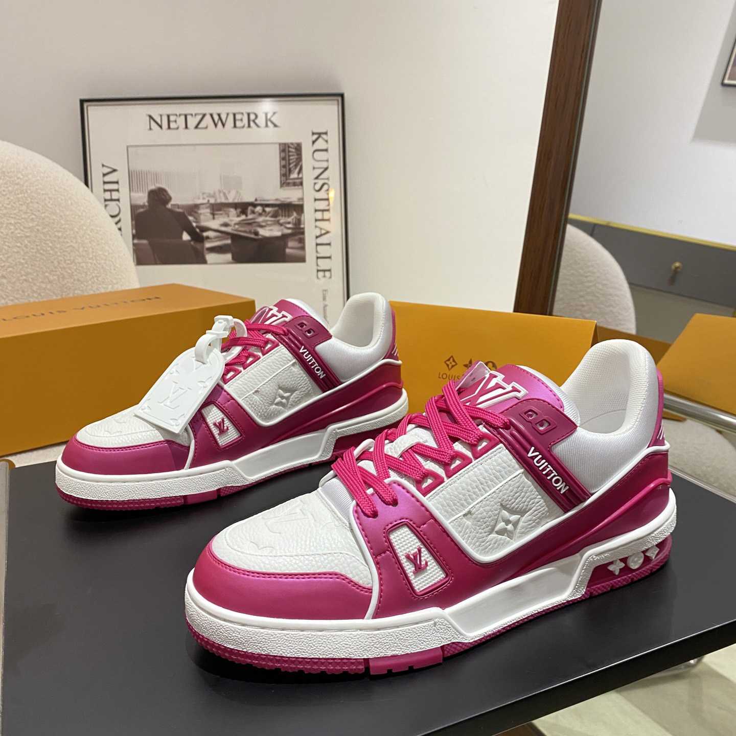 Louis Vuitton LV Trainer Sneaker         1ABOEY - DopestKickz