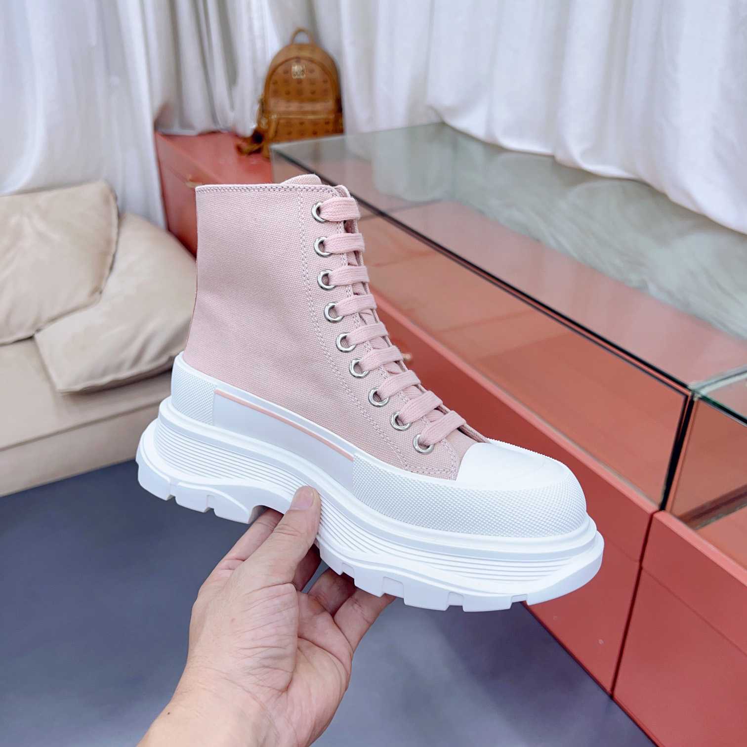 Alexander Mqueen Tread Slick Boot  - DopestKickz