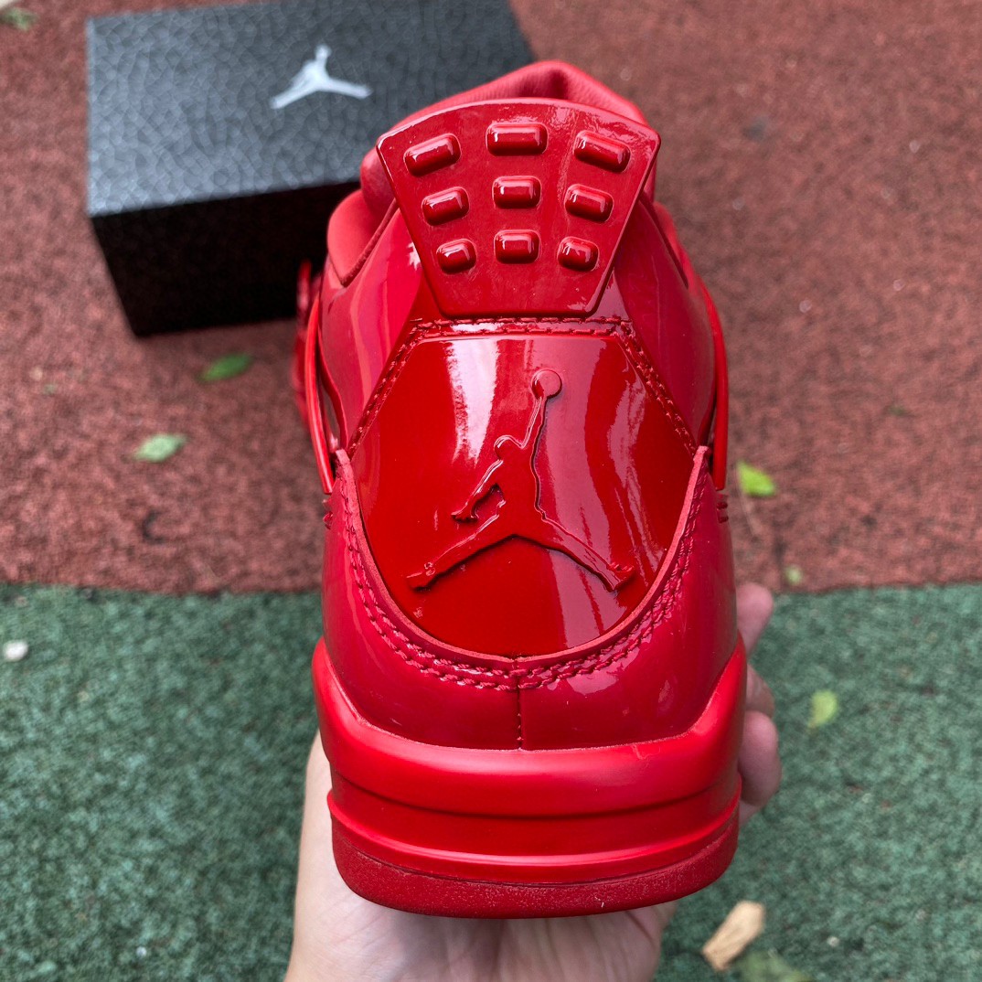 Air Jordan 4 Lab4 Red Sneakers    719864-600 - DopestKickz