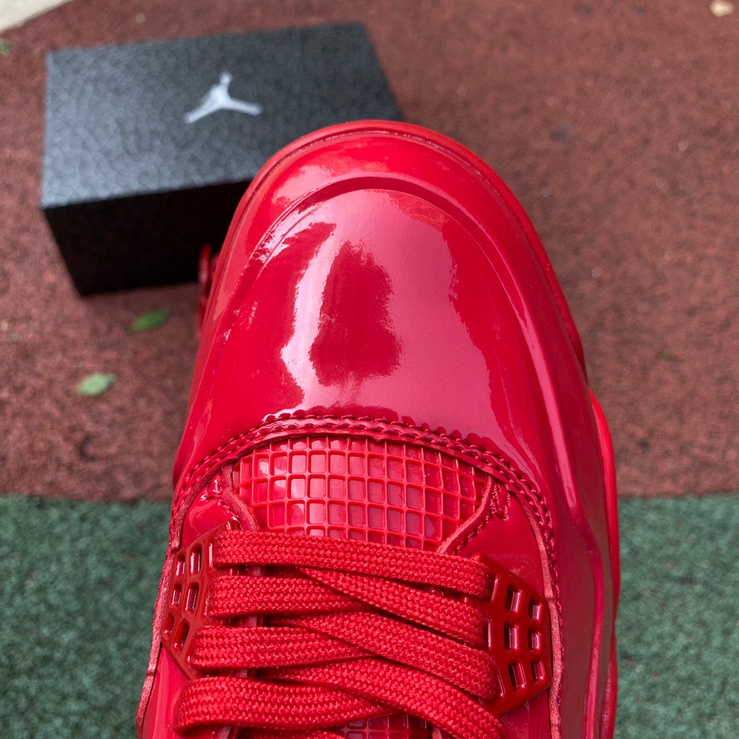 Air Jordan 4 Lab4 Red Sneakers    719864-600 - DopestKickz