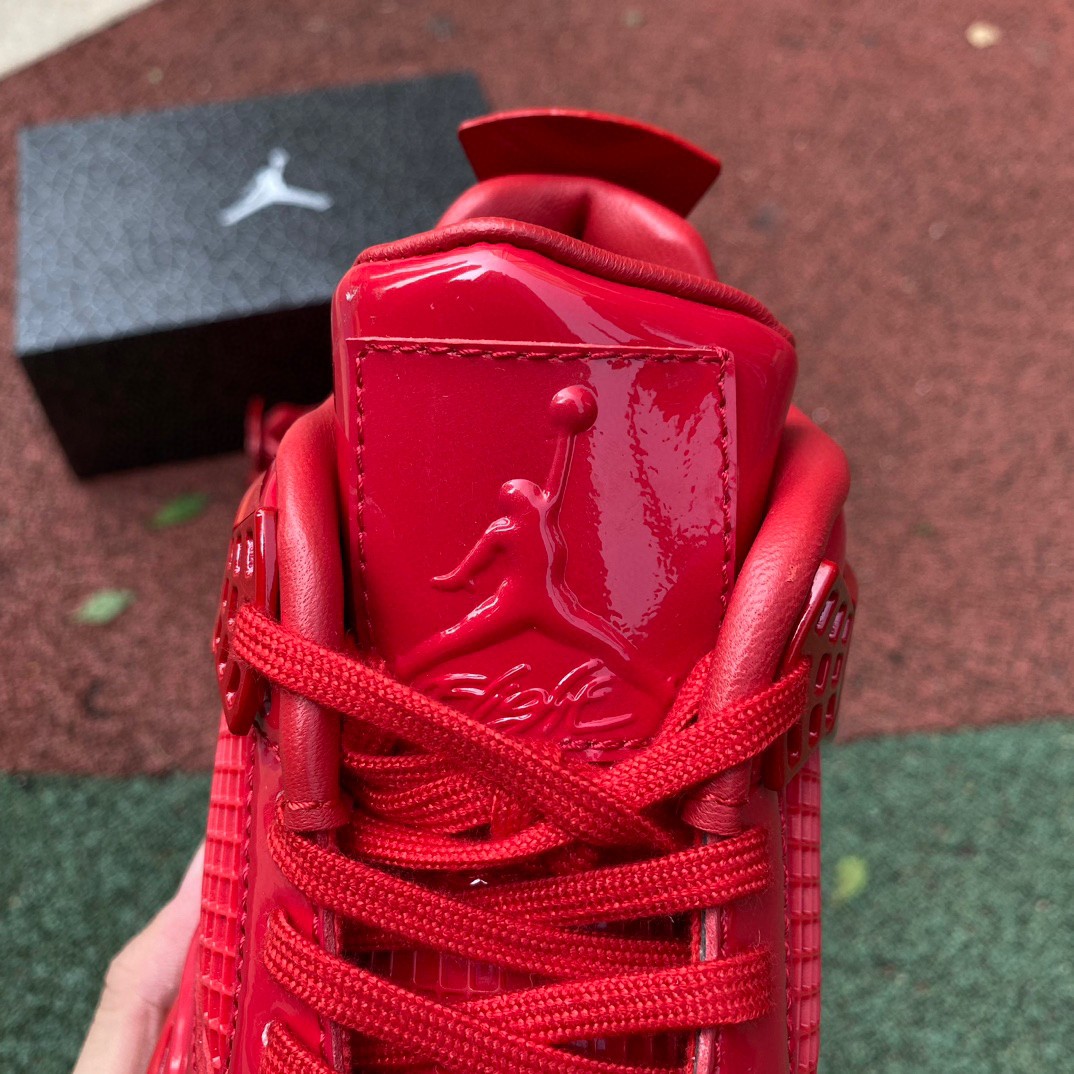 Air Jordan 4 Lab4 Red Sneakers    719864-600 - DopestKickz