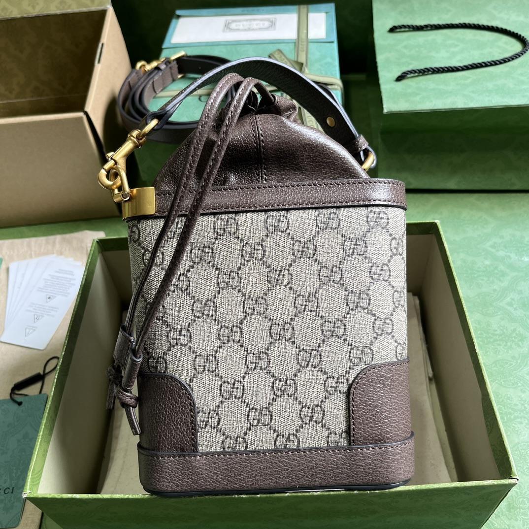 Gucci Ophidia GG Bucket Bag(18-16-5cm) - DopestKickz