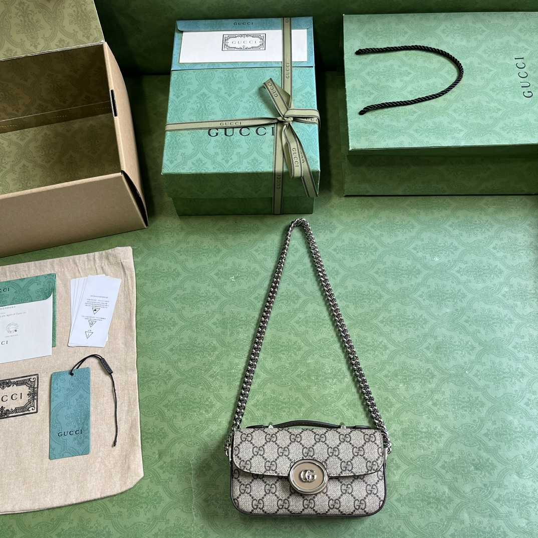 Gucci Petite GG Mini Shoulder Bag (21-10-5cm) - DopestKickz