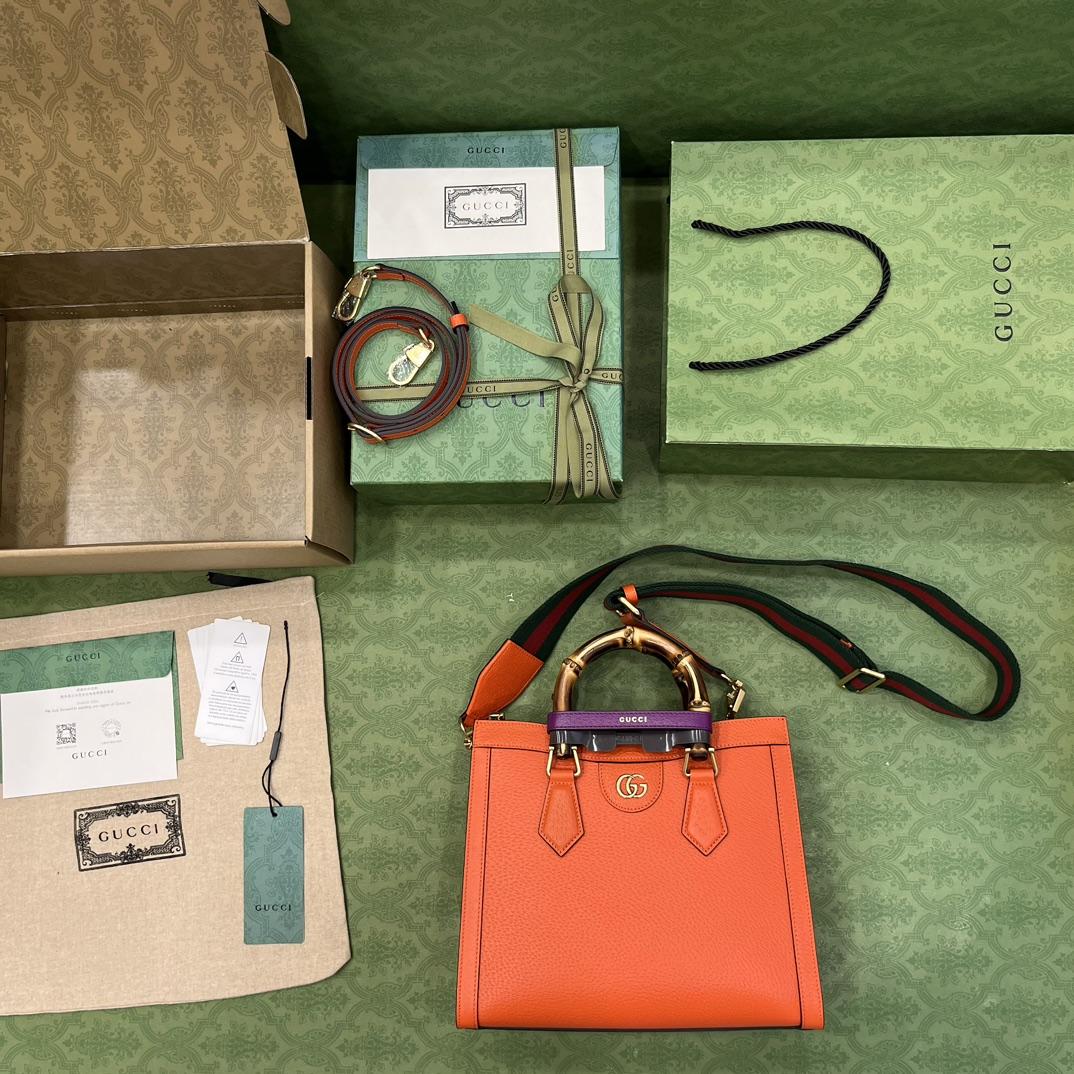 Gucci Diana Small Tote Bag(27-24-11cm) - DopestKickz