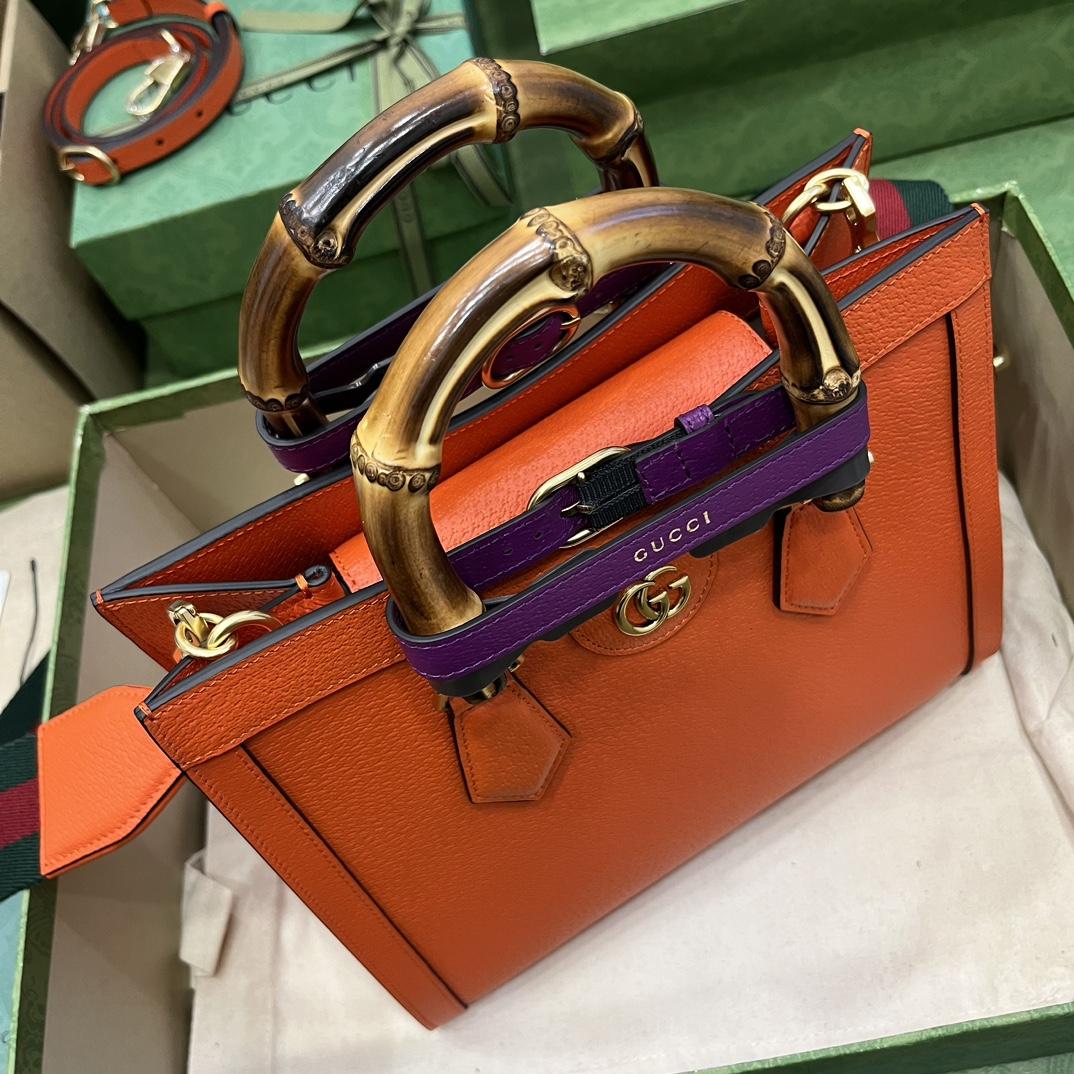 Gucci Diana Small Tote Bag(27-24-11cm) - DopestKickz