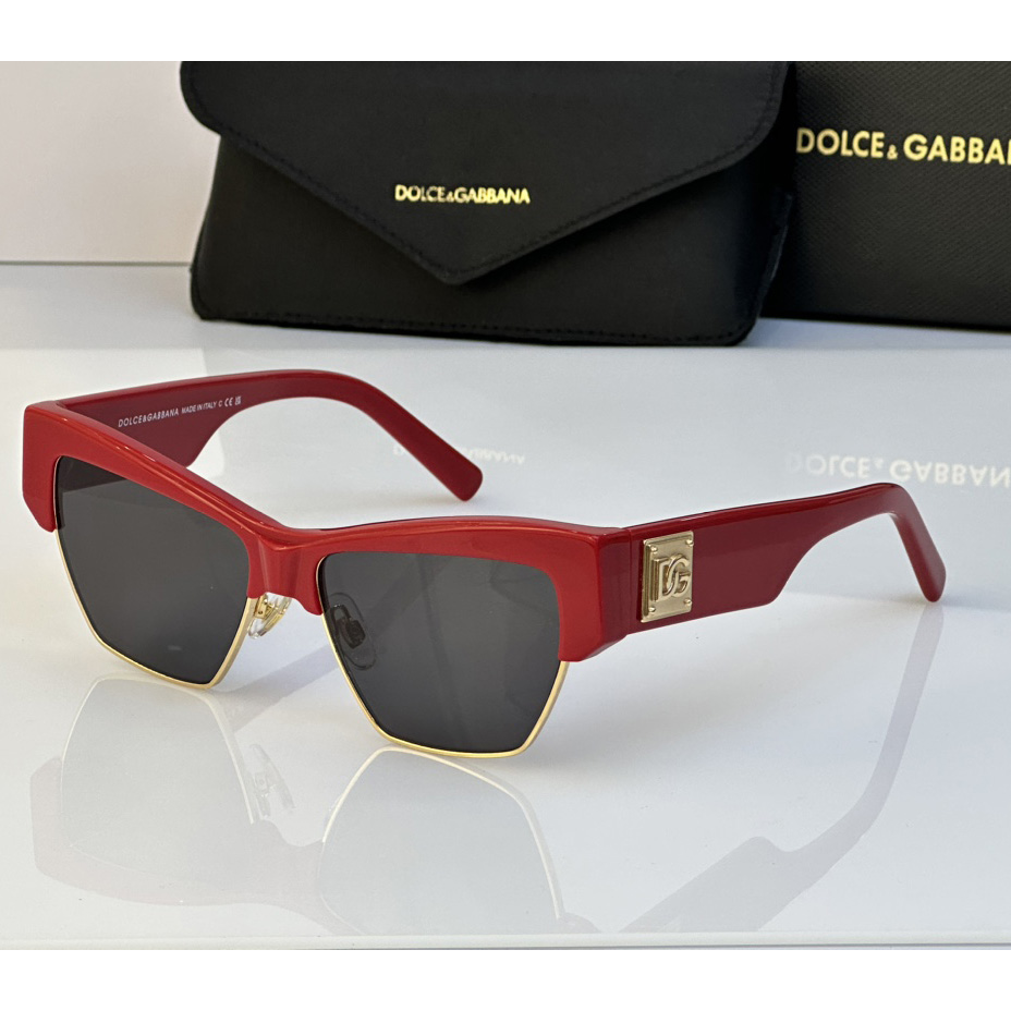 Dolce & Gabbana Logo-plaque Cat-eye Sunglasses   DG4415 - DopestKickz