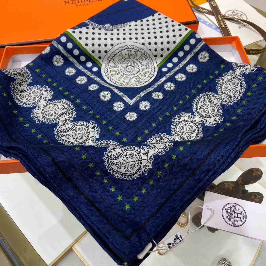 Hermes Zouaves et Dragons Bandana Shawl 140 - DopestKickz