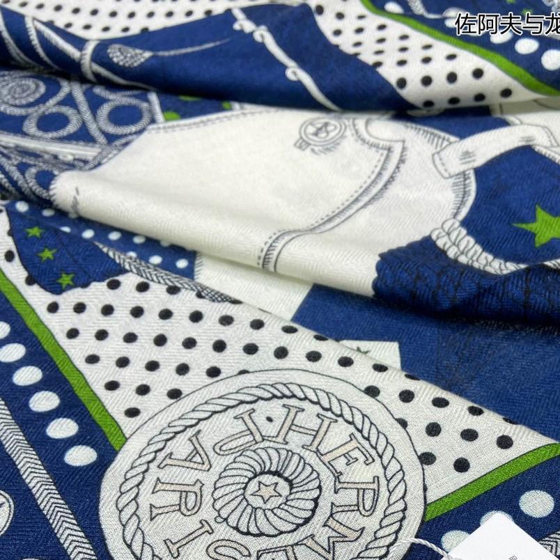 Hermes Zouaves et Dragons Bandana Shawl 140 - DopestKickz