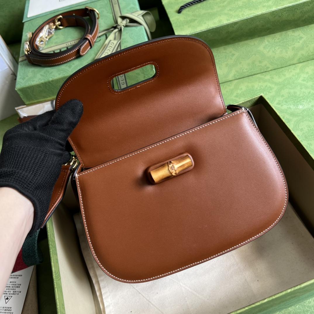 Gucci Bamboo 1947 Small Bag (21-15-7cm) - DopestKickz