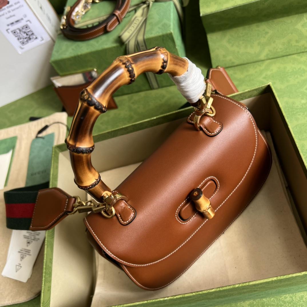 Gucci Bamboo 1947 Small Bag (21-15-7cm) - DopestKickz