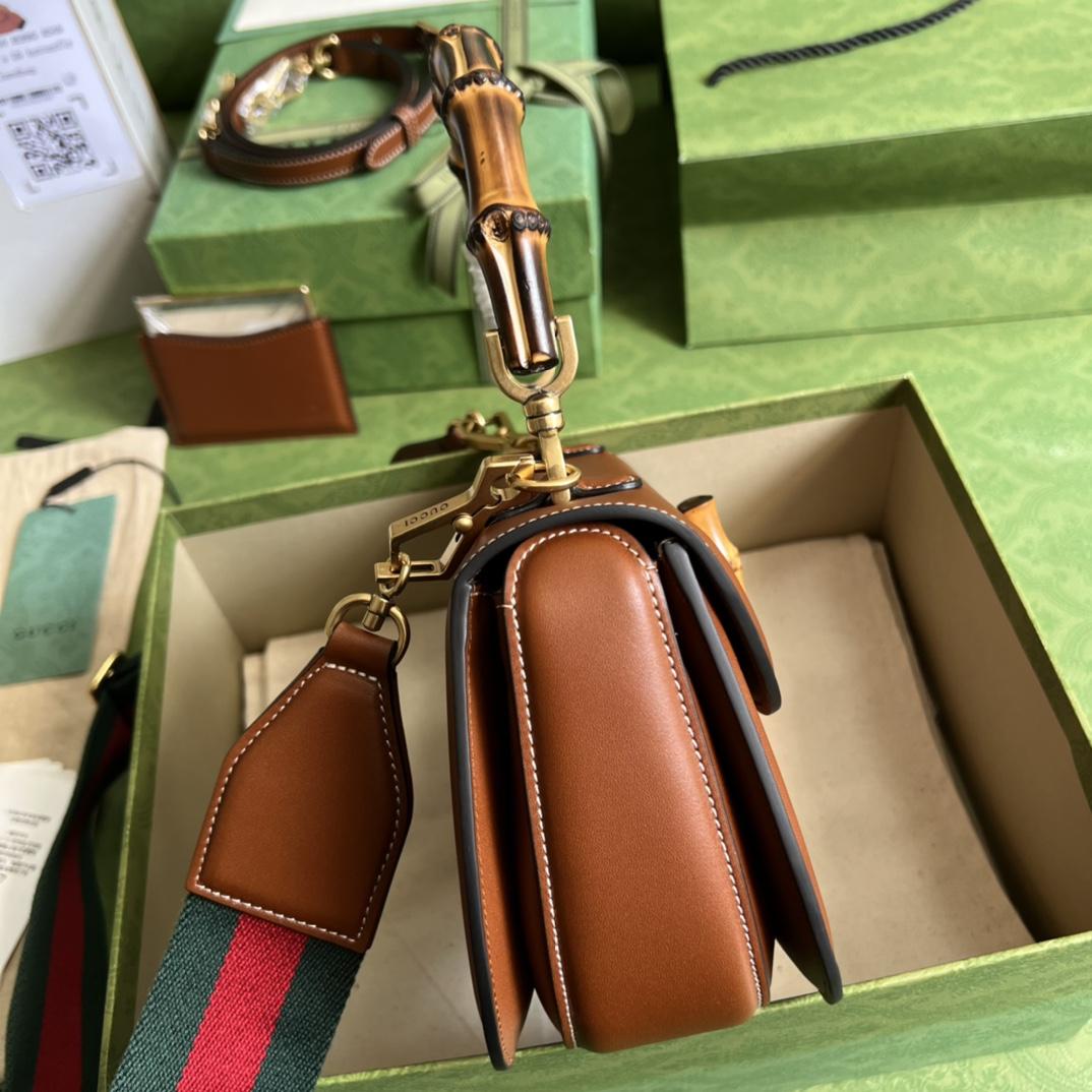 Gucci Bamboo 1947 Small Bag (21-15-7cm) - DopestKickz
