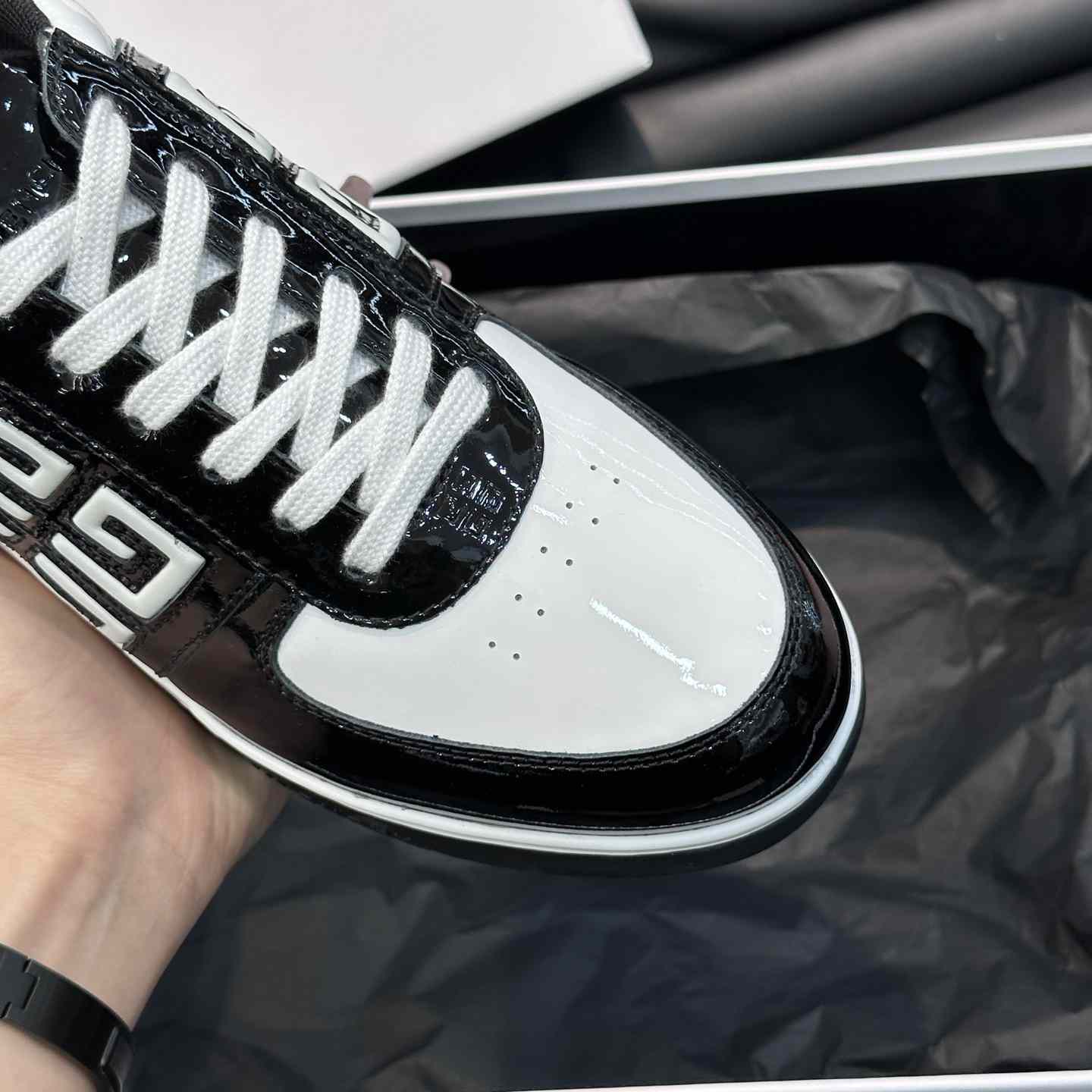 Givenchy G4 Sneakers In Patent Leather - DopestKickz